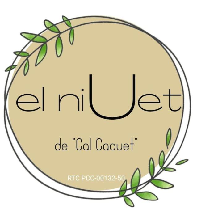 El Niuet De Cal Cacuet, La Teva Escapada Rural. Apartment Avia Bagian luar foto